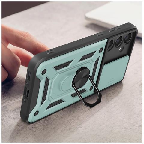 Cover Per Samsung Galaxy A35 5g Anello Coprifotocamera Scorrevole - Foto 2