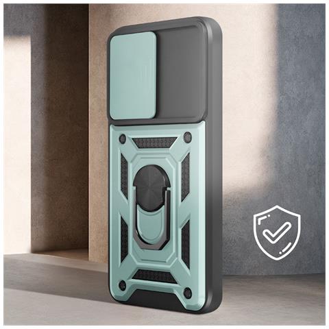 Cover Per Samsung Galaxy A35 5g Anello Coprifotocamera Scorrevole - Foto 5