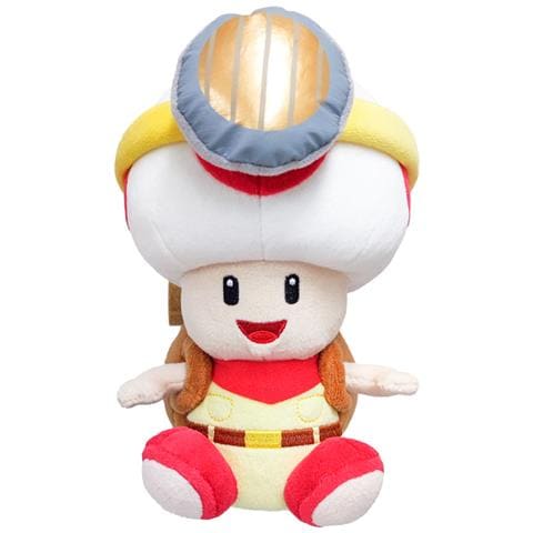 Peluche Captain Toad 18 Cm, Multicolore - Foto 1