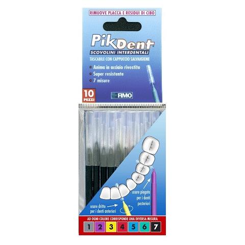 Pikdent Stuzzicolino 7 Ne 10pz - Foto 1