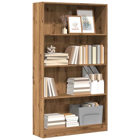 Libreria Rovere Artigianale 80x24x143 Cm In Legno Multistrato - Foto 1
