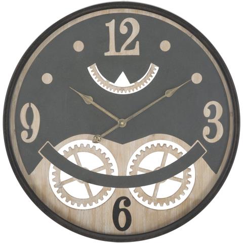 Orologio Da Parete Mf271 - Grigio - Metallo - 67x6,5x67 Cm - Foto 1