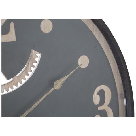 Orologio Da Parete Mf271 - Grigio - Metallo - 67x6,5x67 Cm - Foto 2