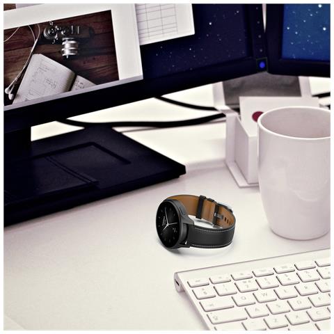 Cinturino In Pelle Premium Xiaomi Watch S4 Black 20 Mm - Foto 7