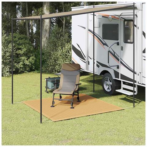 Tappeto da Tenda Sabbia 250x250 cm HDPE - Foto 2