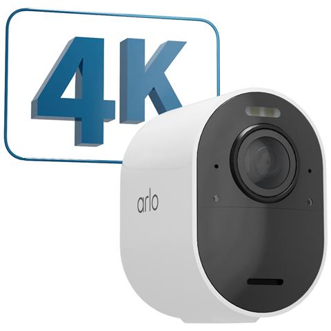 Ultra 2 Telecamera di Sorveglianza esterni, telecamera aggiuntiva bianca - Foto 1