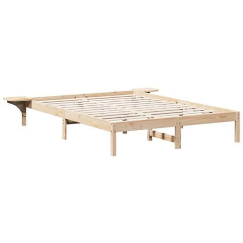 Rete letto con comodini Marrone Marrone - Foto 1