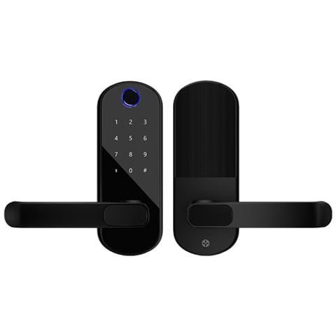 Serratura Per Porta Intelligente Con Impronta Digitale - Entrata Senza Chiave Con Impronta Digitale, Codice E Chiave Black - Foto 1
