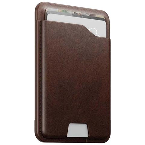Porta-carte Magnetico Magsafe In Pelle Horween Con Find My Integrato, Marrone - Foto 5