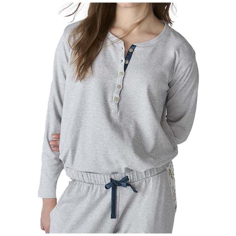 Pigiama A Maniche Lunghe Da Donna Jjbfp1800 - Foto 2