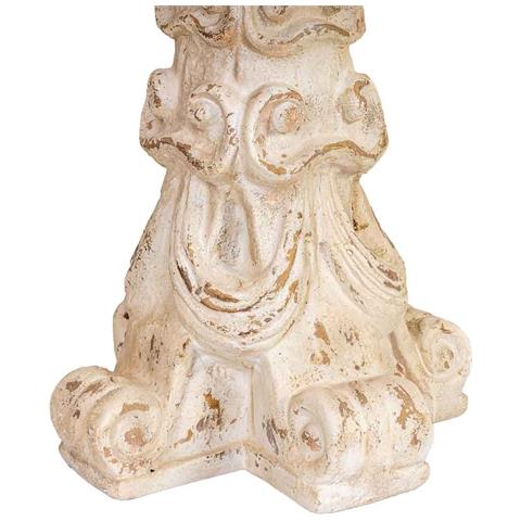 Tavolo In Legno E Magnesio Marrone E Bianco 240x95x78h Cm - Foto 7