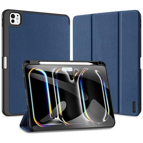 Cover per iPad Pro 11 (2024) - Pelle /PU, Blu - Foto 2