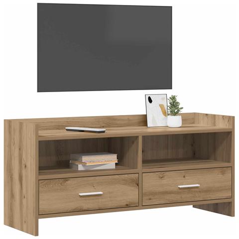 Mobile TV 100 x 33 x 47 cm Rovere Artigianale - Foto 2