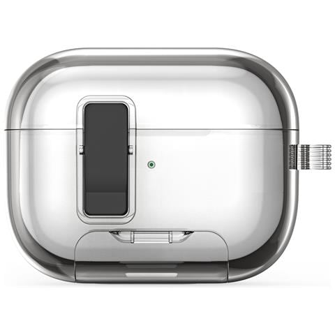 Custodia per AirPods Protective per Apple AirPods Protective - TPU, Trasparente, Nero - Foto 2