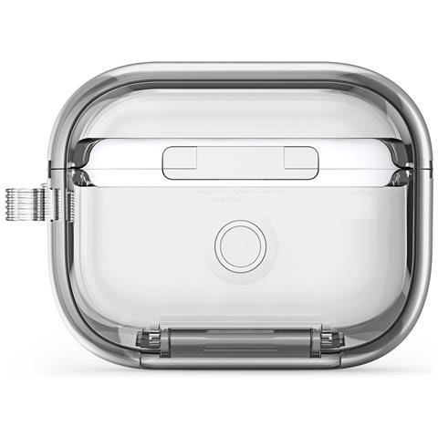 Custodia per AirPods Protective per Apple AirPods Protective - TPU, Trasparente, Nero - Foto 4