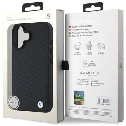 Custodia Bmw Per Iphone 16"" - Nera - Foto 1