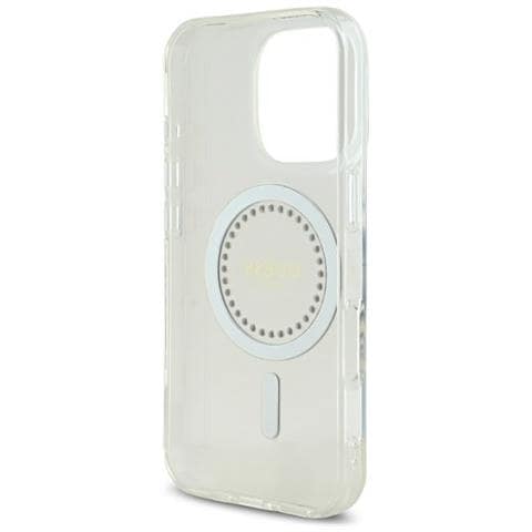 Custodia Iphone 16 Pro Max Guess Iml Bianca Con Cristalli - Una Scelta Elegante - Foto 7