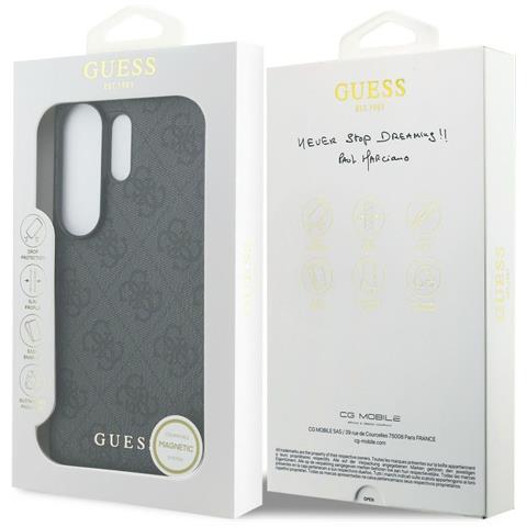 Custodia Nera Samsung Galaxy S26 Ultra Guess 4g Classic - Foto 4