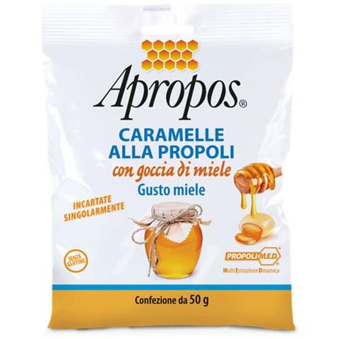 Apropos Caramelle Dure Miele Cuor di Miele 50 g - Foto 1