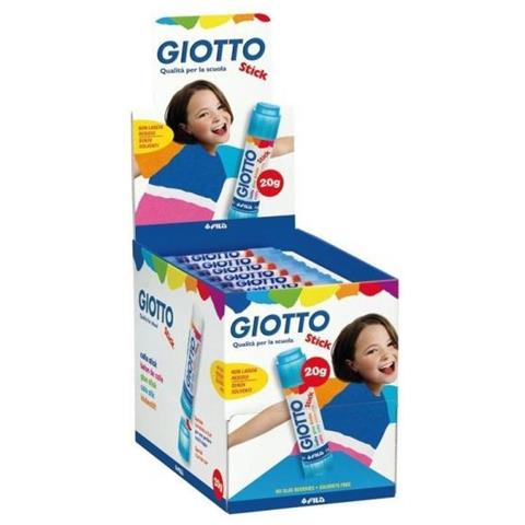 Colla Stick Incollare per Uso Scolastico Carta e Foto Bianco 40 pz 540500 - Foto 1