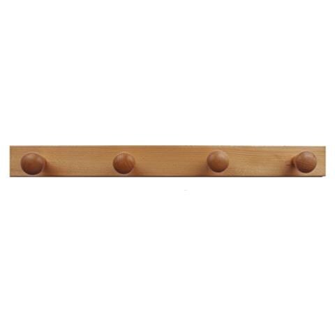 19940674 Portabito in legno a 4 posti - naturale - Foto 1
