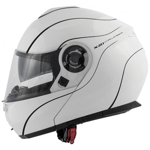 Casco Modulare X21 Challenger Xxl Bianco - Foto 2