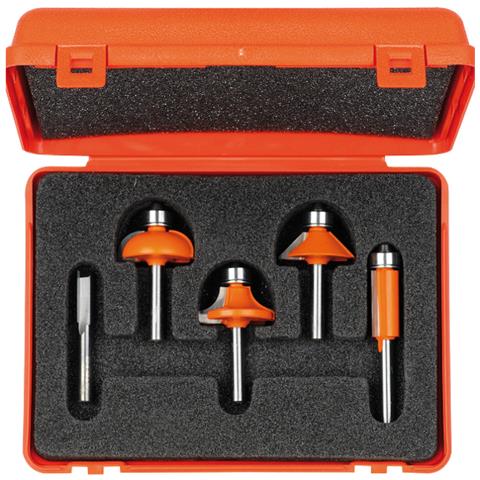Set 5 Frese Diritte/profilate Hw S=6mm 700.005.03 - Foto 1