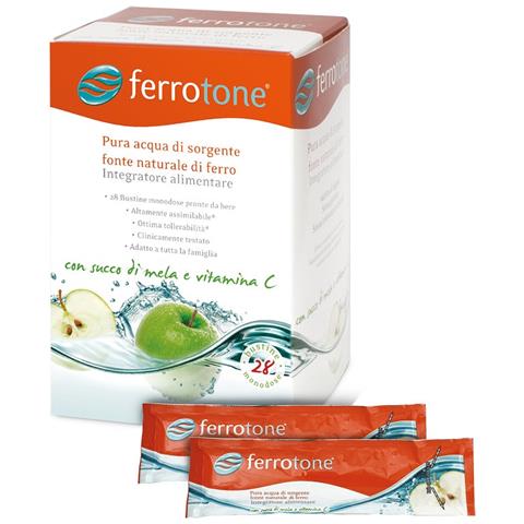ferrotone - integratore di ferro - 28 bustine monodose da 25 ml - Foto 4