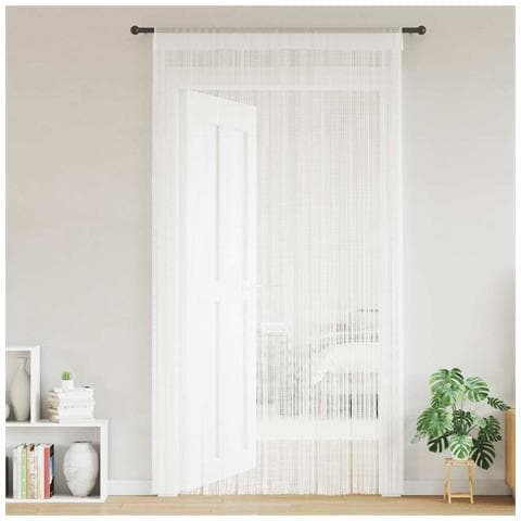 2 Pz Tende A Fili 140x250 Cm Bianche - Foto 4