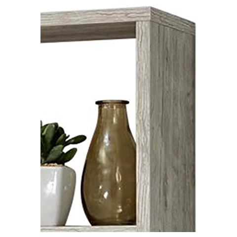 Fmd Liberty F6 Libreria Muro, 85x16x47.5 Cm H, Rovere Chiaro, Nobilitato, Rovere Sabbia, Legno - Foto 2