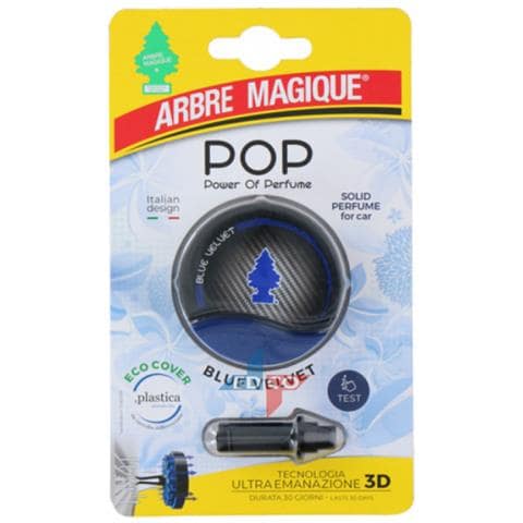 Nuovo Deodorante Per Auto Arbre Magique Pop A Rilascio Controllato - Blue Velvet - Foto 3