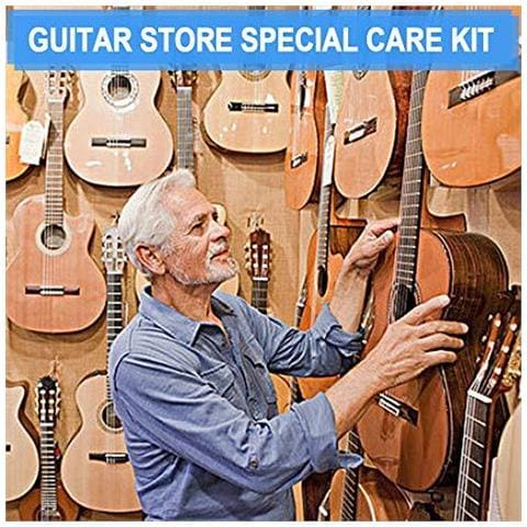 Chitarra Cura E Manutenzione Accessori Tools File Corredo Dellinsieme Con La Chitarra Ago String Azione Righello Gauge String Winder E Cutter Chitarra Chiave Per La Chitarra Ukulele Basso Strumenti A Corda (15 Pz) - Foto 4