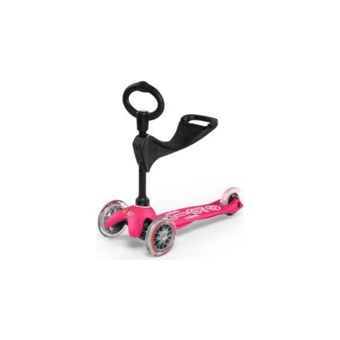 MMD009 Bambini Kickbike Nero, Rosa - Foto 1