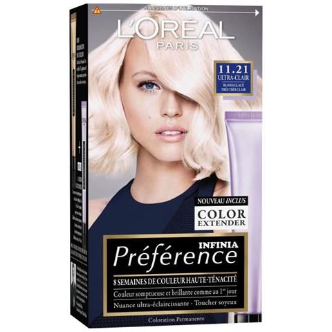 Preferenza Di Colore Permanente Per Capelli Permanenti L'oreal Paris 11.21 - Biondo Chiarissimo, Freddo Ghiaccio - Foto 1