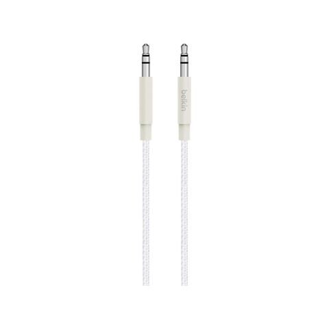 Cavo AUX per Audio da 3.5 mm Maschio / Maschio 1.2 m Colore Bianco - Foto 1