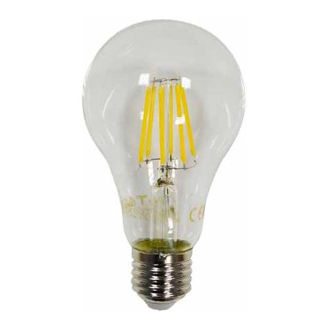 Lampadina LED 10W filamento E27 A67 luce bianco freddo 6000K - Foto 1