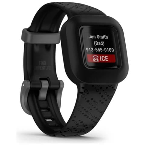 Activity Tracker per Bambini Vivofit Jr.3 Impermeabile 5ATM Display a Colori Bluetooth per Fitness con Contapassi Nero - Foto 1