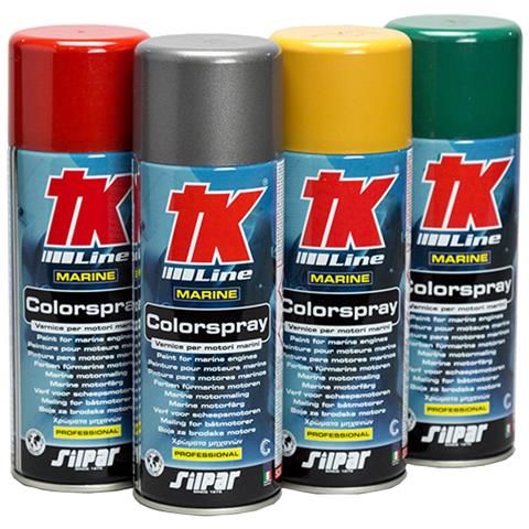 Vernice Nitrocombinata Spray Per Motori Marini Entro E Fuoribordo A Rapida Essiccazione Per Ritocchi E Verniciatura. Elevata Resistenza Al Graffio Ed Agli Agenti Atmosferici. Aerosol Ml 400. Conf. 6 Pz. - Foto 1
