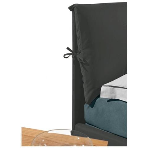 Letto Matrimoniale 140x200 Cm, Con Box Contenitore, Rivestimento In Tessuto Completamente Sfoderabile E Lavabile, Facile Da Assemblare, Made In Italy - Foto 6