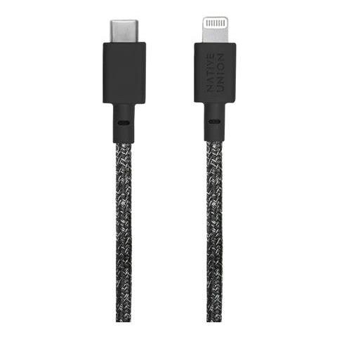 Cavo Eco Belt Da Usb-c A Lightning - 3 M, Nero - Foto 2