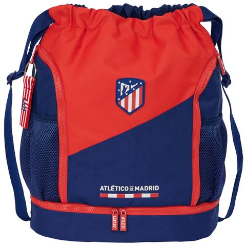 Zaino A Sacca Per Bambini Azzurro Rosso 35 X 40 X 1 Cm - Foto 1