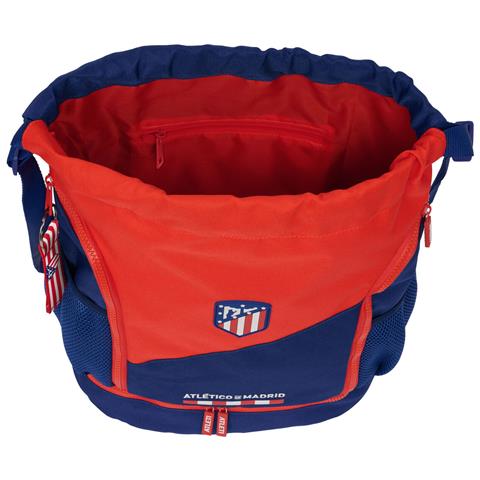 Zaino A Sacca Per Bambini Azzurro Rosso 35 X 40 X 1 Cm - Foto 2