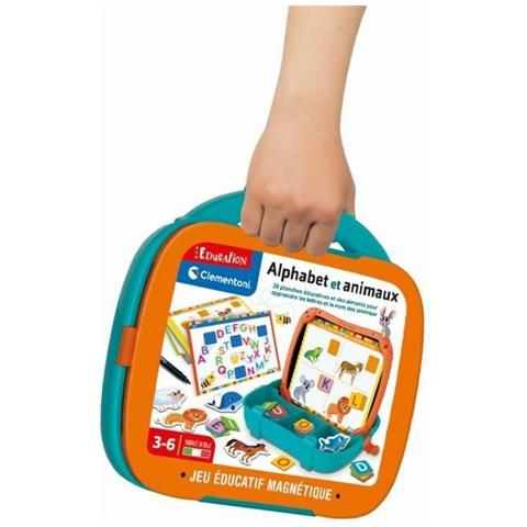 Gioco Da Tavolo Clementoni Magnetic Letters & Animals Case (fr) - Foto 2