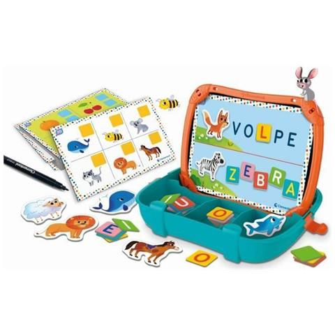 Gioco Da Tavolo Clementoni Magnetic Letters & Animals Case (fr) - Foto 5