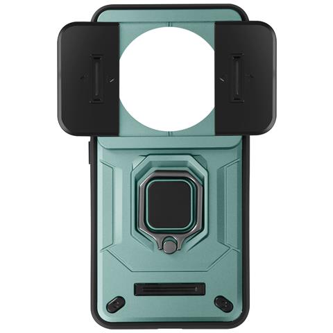 Cover Per Xiaomi 14 Ultra Anello Supporto Coprifotocamera Scorrevole - Foto 1
