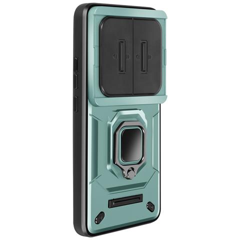 Cover Per Xiaomi 14 Ultra Anello Supporto Coprifotocamera Scorrevole - Foto 2