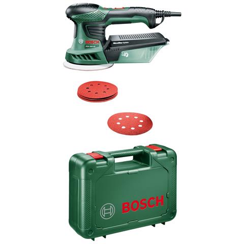 Levigatrice Rotorbitale 270w Con Valigetta Bosch Pex300ae - Foto 2
