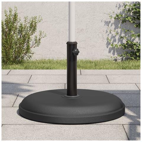 Base Per Ombrellone Per Pali 32/35/38 Mm 25 Kg Rotonda - Foto 1