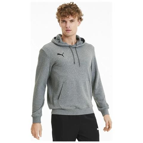PUMA Felpa Con Cappuccio 656580-33 Uomo Taglia 2Xl Colore Grigio