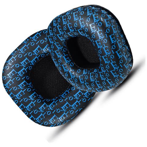 Cuscinetti Auricolari Di Ricambio Per Cuffie Marshall Major Black+blue - Foto 1